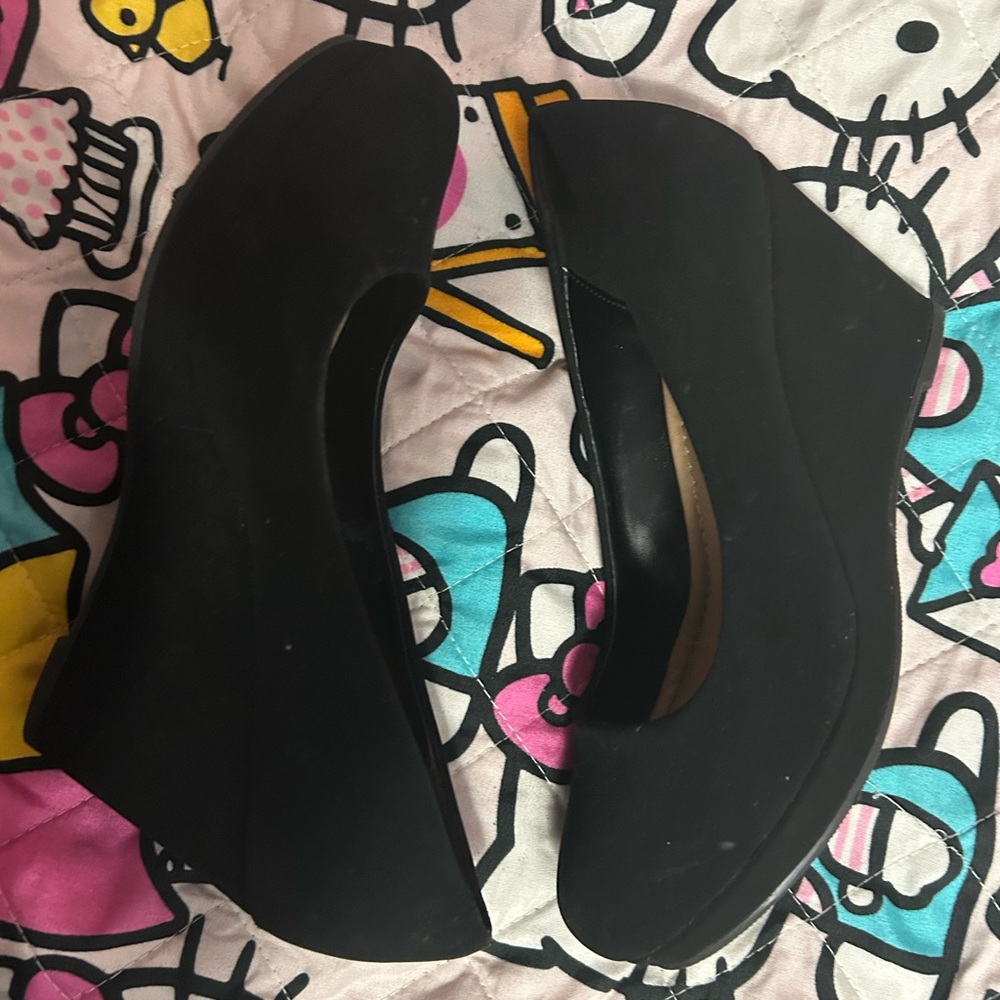 Cityclassified Black Women's Wedge Shoes